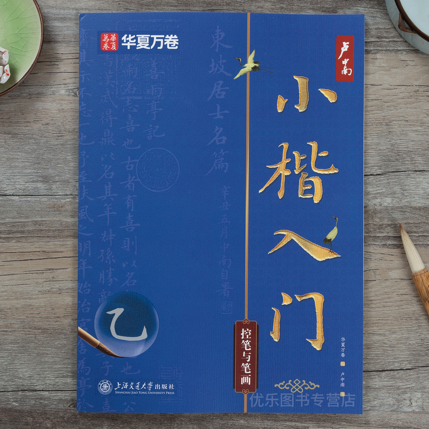 小楷控笔与笔画卢中南小楷入门教程字帖毛笔软笔华夏万卷练字帖小楷笔画练习学生成人毛笔字书法临摹常用2500字7000常用字硬笔