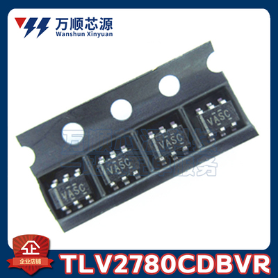 原装TLV2780CDBVR 丝印VASC TLV2780C SOT23-6 运算放大器IC