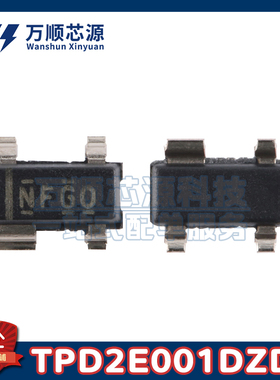 原装TPD2E001DZDR SOT-143 TPD2E001 丝印NFG0 ESD静电保护芯片