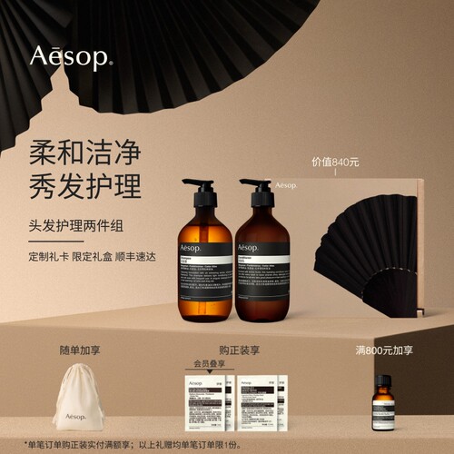 Aesop伊索头发护理两件组