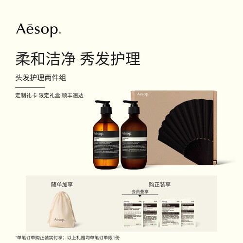 Aesop伊索头发护理两件组