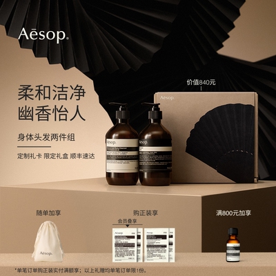 Aesop伊索身体头发两件组