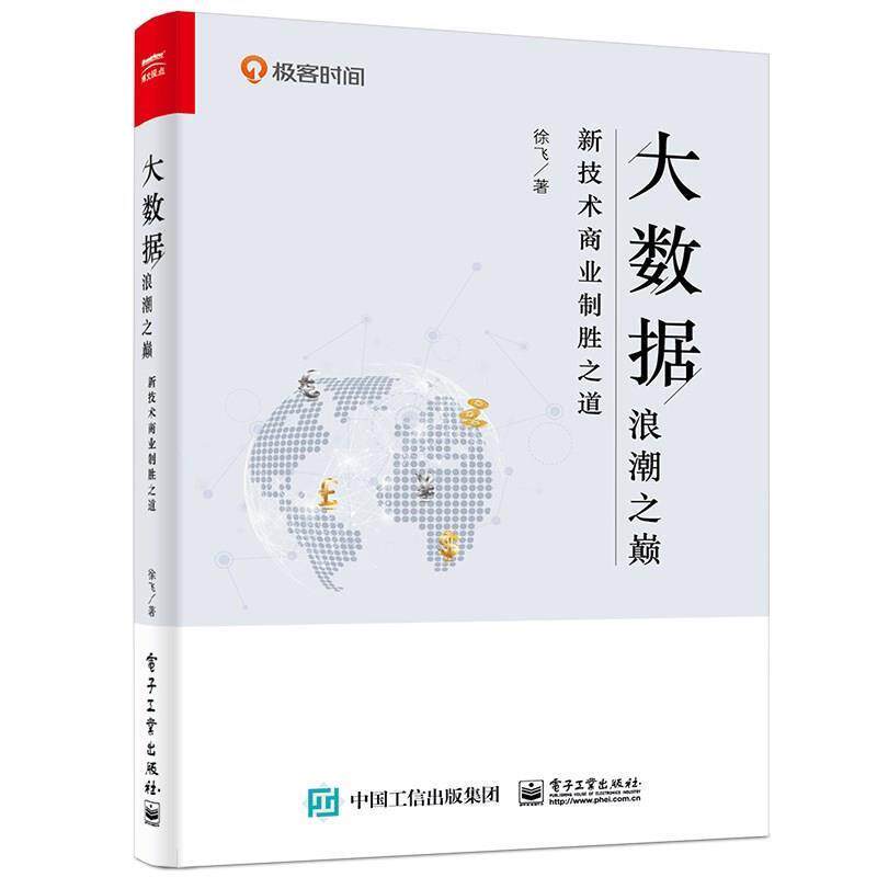 【正版书籍】 大数据浪潮之巅：新技术商业制胜之道 徐飞 著 电子工业出版社