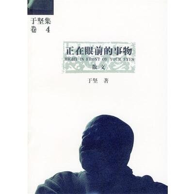 【正版书籍】 正在眼前的事物 于坚 著 云南人民出版社