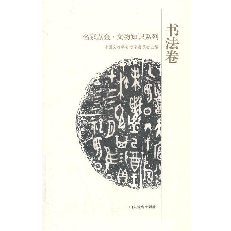 【正版书籍】 名家点金 文物知识系列 书法卷 中国文物学会专家委员会 主编 山东教育出版社