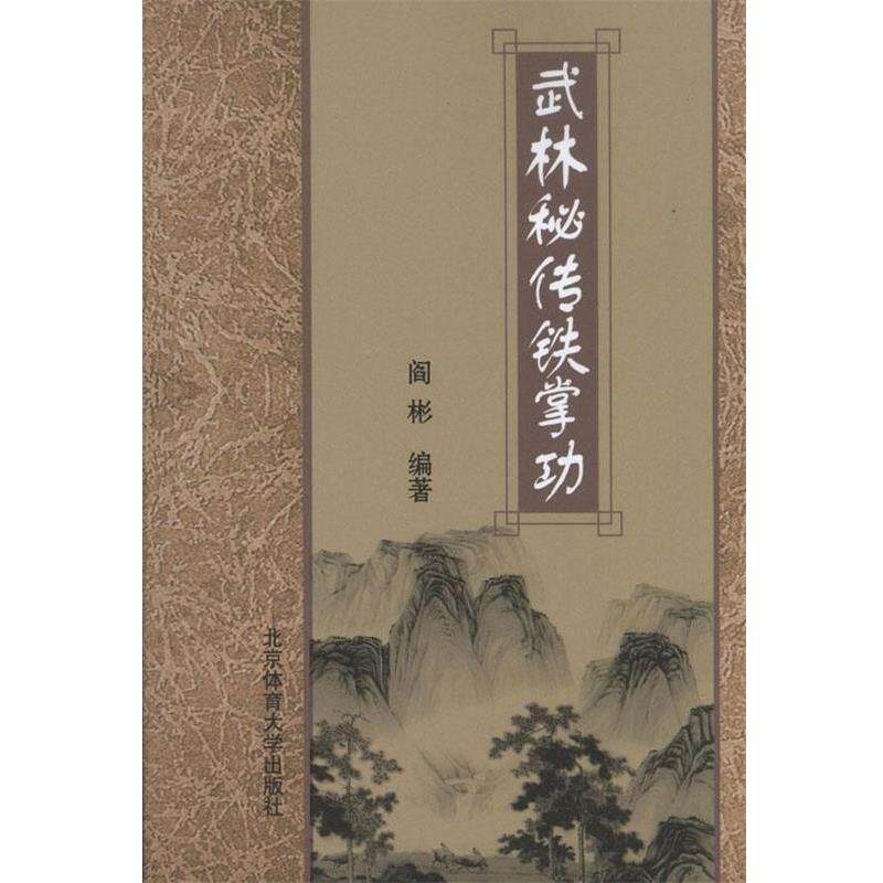 【正版书籍】 武林秘传铁掌功 阎彬 编著 北京体育大学出版社
