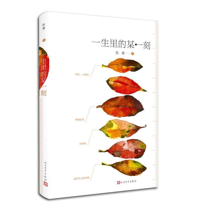 【正版书籍】 一生里的某一刻 张春 著 人民文学出版社