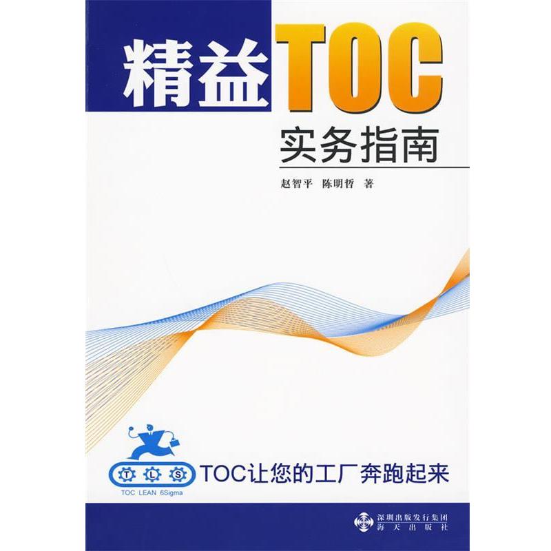 【正版书籍】 精益TOC实务指南TOC让您的工厂奔跑起来 赵智平,陈明哲 海天出版社