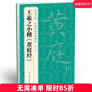经典全集 王羲之小楷《黄庭经》 中国历代经典碑帖 书法行书字帖真迹原大临摹正楷书籍练字入门集字学生 杨建飞主编