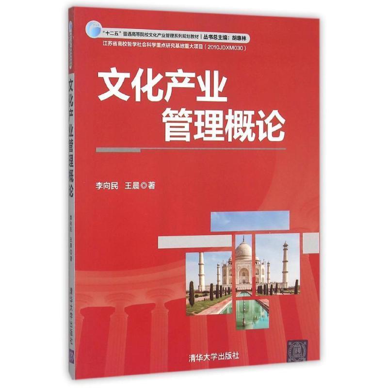 【正版书籍】 文化产业管理概论 李向民,王晨 著 清华大学出版社