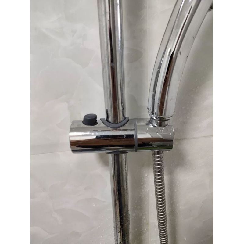 淋浴杆淋浴器支架喷头架子淋浴管固定座挂头花洒座升降杆底座浴室