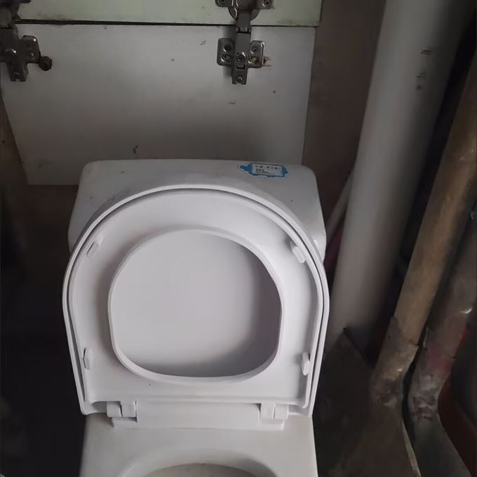 幼儿园坐便器儿童马桶盖水箱盖双按键坐便器水箱盖幼儿园缓降盖板