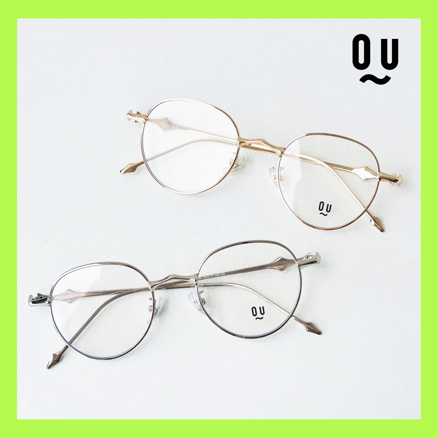 QU宋轶同款GM金属眼镜女美式复古圆框星星造型可配近视度数斯文男