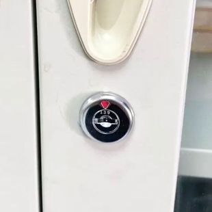 显示铁皮柜子转舌锁抽屉文件柜锁带红绿更衣柜门小员工正心锁芯