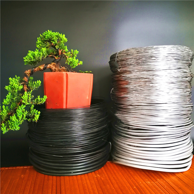 盆景造型专用铝丝园艺铁丝植物花卉三角梅绿植定型吕丝盘扎铝丝线