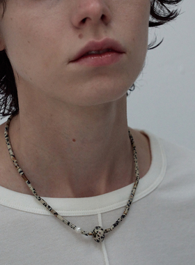 RedRef 斑点石珍珠项链