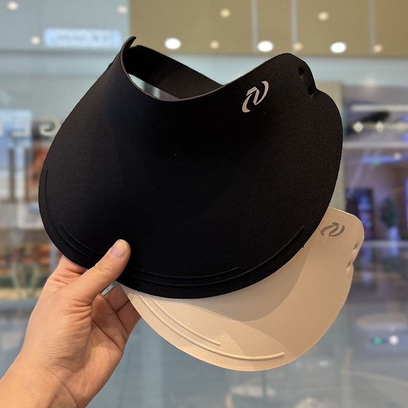 无痕防晒帽子韩国新款大帽檐跑步遮阳空顶帽夏男女防紫外线太阳帽