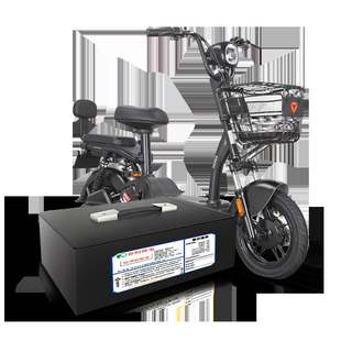 48V12A锂电池电动踏板车通用大容量外卖摩托车爱玛台铃雅迪20A