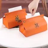 Коробка для бумажного полотенца Nordic ins Car Armrest Box рисует творческий высокий высокий свет роскошная гостиная кухня туалетные дома изысканные