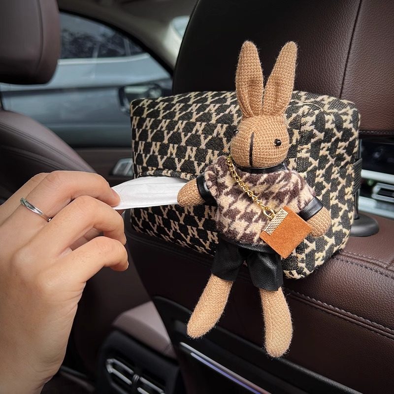 车载纸巾盒椅背挂式纸巾包