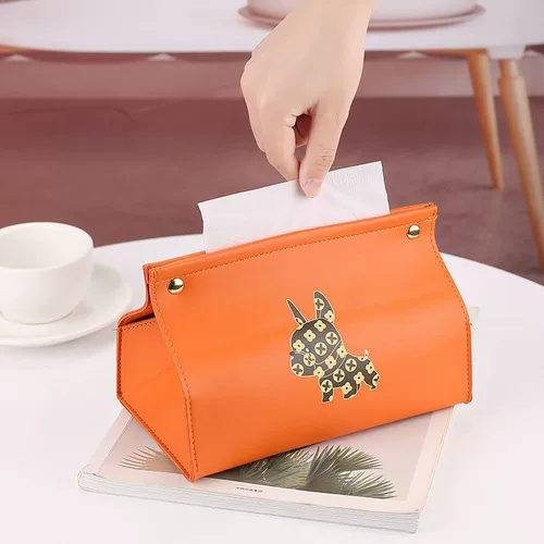 Коробка для бумажного полотенца Nordic ins Car Armrest Box рисует творческий высокий высокий свет роскошная гостиная кухня туалетные дома изысканные