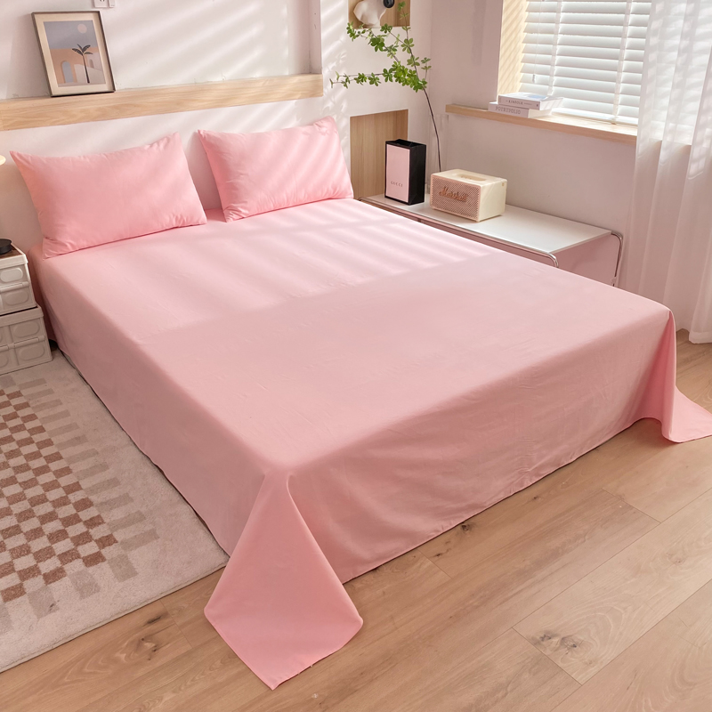 加厚纯棉磨毛床单全棉秋冬季节保暖单件学生宿舍家用单双人100棉