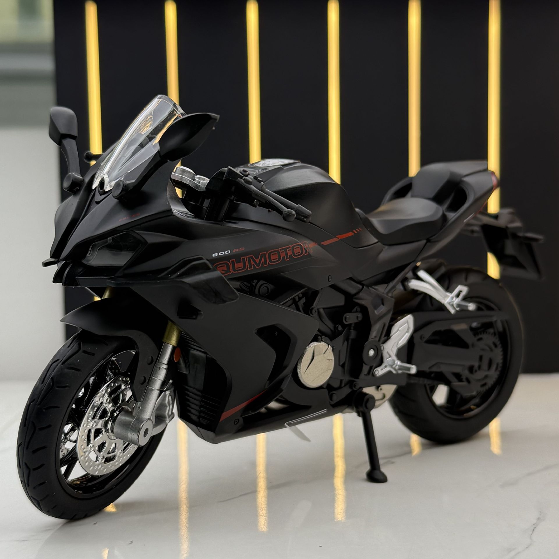 2钱江赛600RS机车合金摩托车模型