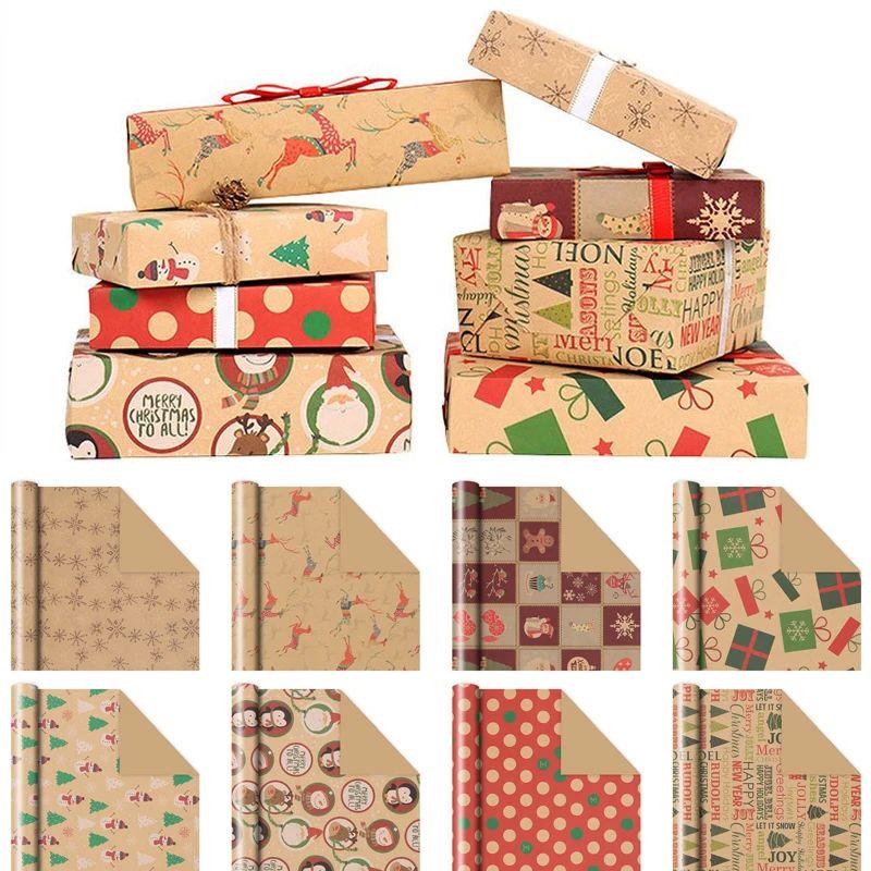 Christmas Gift Wrapping Paper for Birthday Christmas Gift Kr