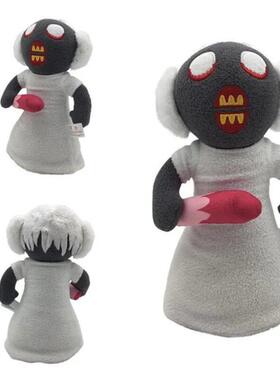 23cm Horror Game Halloween Granny Cartoon Movie Plush Stuffe