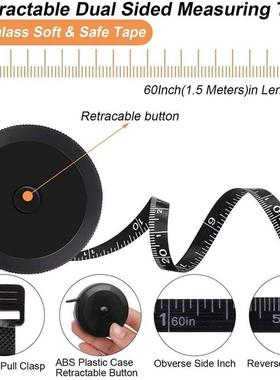 150cm Mini Tape Meter Tape Tailor Ruler Keychain Measuring T