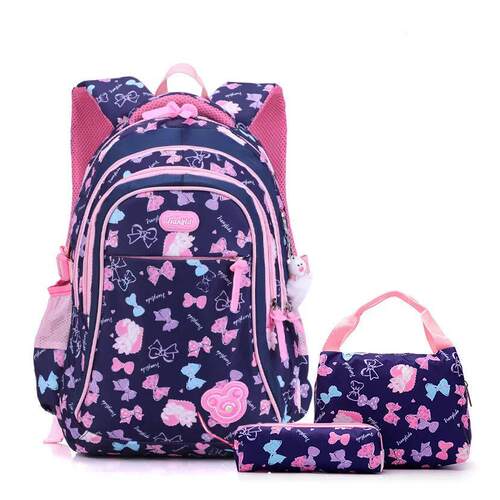 Children School Bags for Girls Set Schoolbag Kawaii Primary