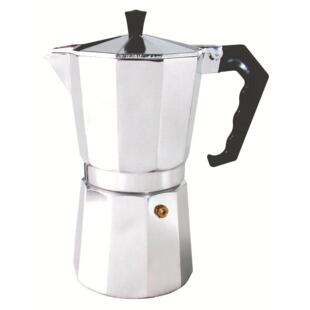 aluminum mocha pot octagon coffee pot france maker machine