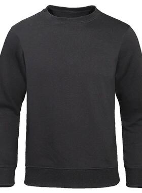 New Oversized Pullover Solid Color Warm Men Clothes Fashion