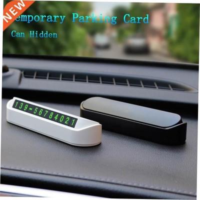 Car Temporary Parking Card Phone Number Card Plate Telephone
