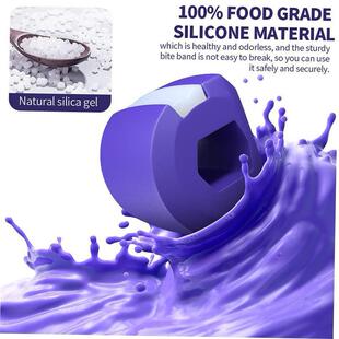 Food-grade Silica Gel Jaw Exercise Line Ball Muscle Trainin