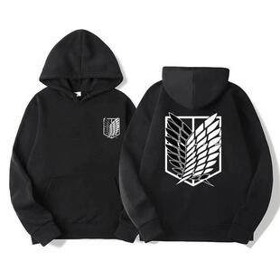 Attack on Titan Mens Hoodie Anime Hoodies Men Women Sreetwe
