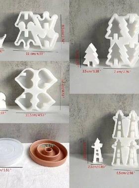 Heart House Castings Molds Baking Molds Resin Mould House