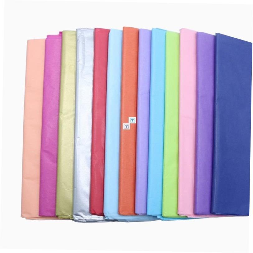 10pcs/bag 50x66cm Gift Packaging Craft Tissue Paper