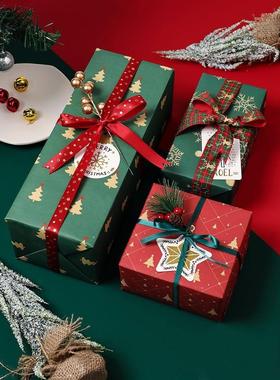Christmas new year wrapping paper large gift box packaging