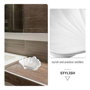 Shell Soap Dish Household Bathroom Holder Storage Bar Small