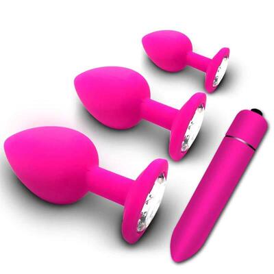 Anal Plug Butt Plug For Women Men Gay Soft Silicone Mini