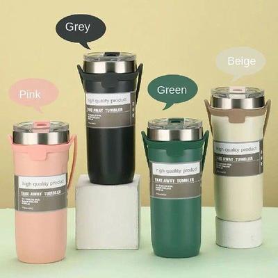 24OZ Handheld Vacuum Tumbler Slide Cover Design Hot or Cold