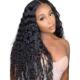 妇女非洲黑色长发全覆盖假发小卷曲长假发
