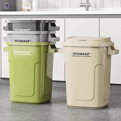 Kitchen garbage bin household living room garbage bin big