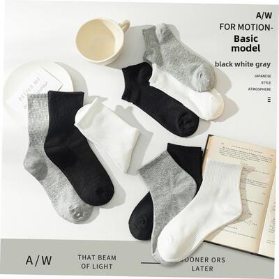 socks men mens cotton socks socks for men white black 男袜