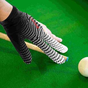 Professional Cue Stick Lace Gloves Billiard Major Pool