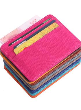 Ultra-thin Card Holder Mini Wallet Driver License Cover Fash