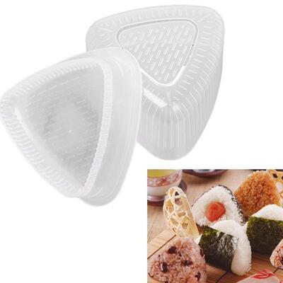 4PCS/Set DIY Sushi Mold Onigiri Rice Ball Food Press Triangu