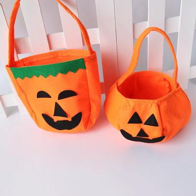 Halloween pumpkin bag Candy bag Halloween costume decoration