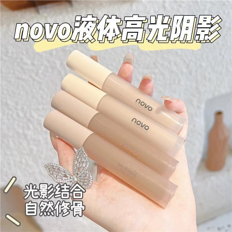 novo高光修容棒液体阴影哑光修容提亮立体高鼻梁鼻影卧蚕学生自然